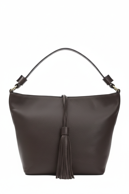 Brązowa torba Pompei Donatella - widok z tyłu